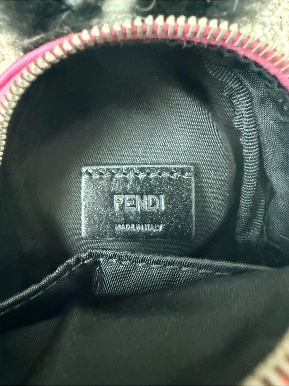 Fendi Monster Micro Backpack Bag Bug Charm - Picture 9 of 10